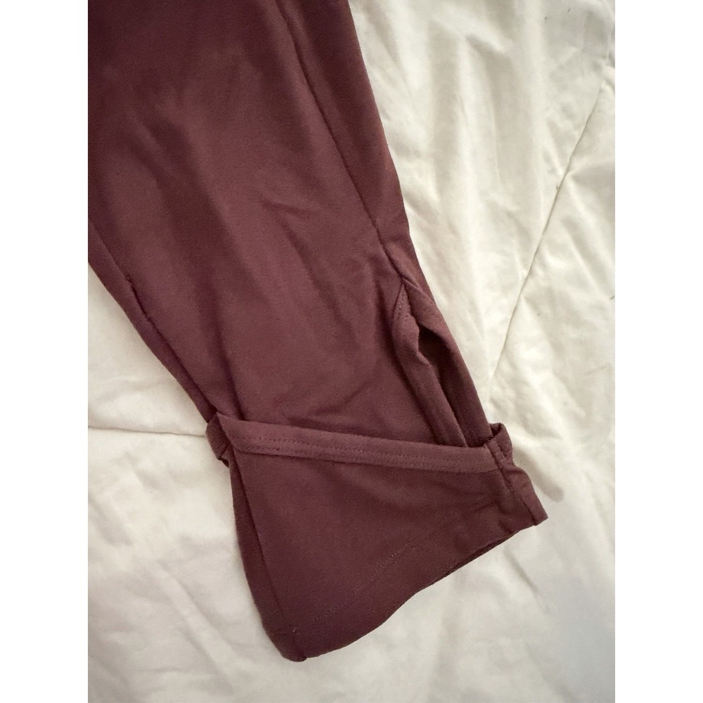 Gymshark Women's Berry Studio cropped Leggings Crossover Size Small - Picture 3 of 8